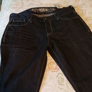 NWT EXPRESS Jean boot curvy eva fit